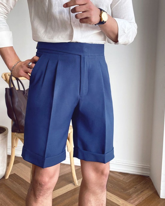 men's linen suit shorts HF0906-01-01 men's linen suit shorts HF0906-01-01