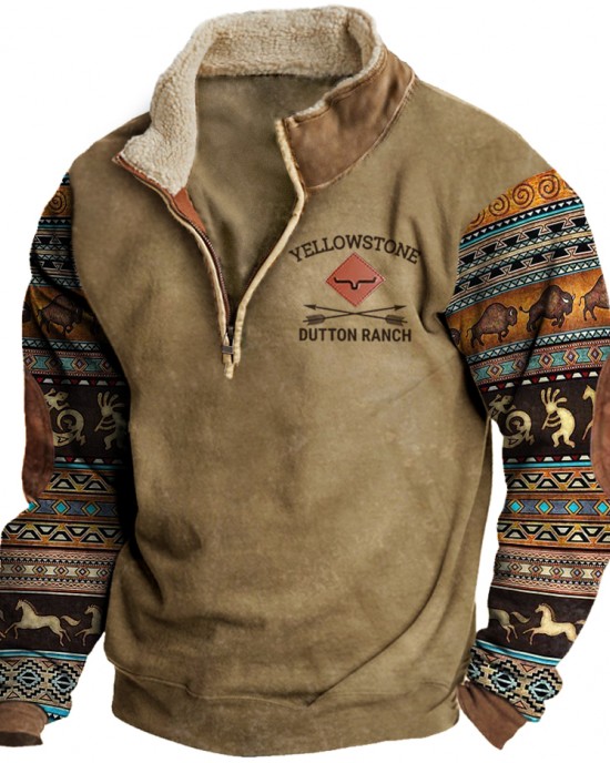 Stand collar henley long sleeve T-shirt HF1103-04-03 Stand collar henley long sleeve T-shirt HF1103-04-03