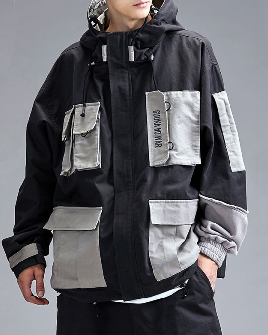 Retro Amikaki vintage multi bag work suit for hunters HF3117-02-03 Retro Amikaki vintage multi bag work suit for hunters HF3117-02-03
