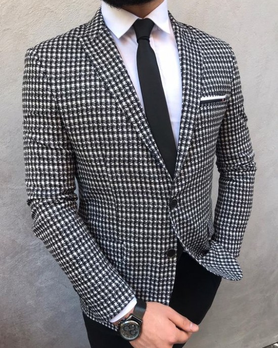 men's casual business suit jacket HF1302-04-01 men's casual business suit jacket HF1302-04-01